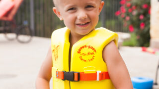 Super Soft® Child Life Vest, Action 01