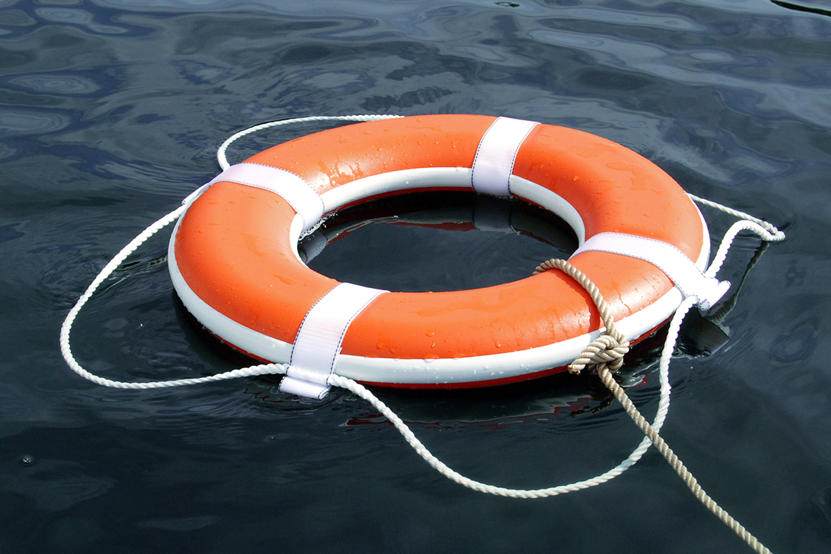 Life ring shaped store floats